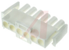 CONNECTOR, SOFT SHELL, UNIVERSAL MATE-N-LOK, 6 POSITION, FREE HANGING, WHITE - 70084929 - Allied Electronics, Inc.