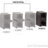 Spacer Standoff - 100-H-201C-1 - ERSAELECTRONICS PTE. LTD.