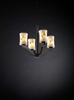 FAL-8970-60-DBRZ Mid. Chandeliers-Pillar Candle - 494967 - Capital Lighting, Inc.