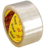 3M Scotch 372 Clear Standard Box Sealing Tape - 48 mm Width x 50 m Length - 2.2 mil Thick - 68757 - 051115-68757 - R. S. Hughes Company, Inc.
