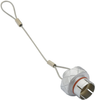 Waterpoof Dust Cap, Size 2, Zfg, Brass; Accessory Type Amphenol Ltw - 33AH3073 - Newark, An Avnet Company