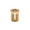 E-Z Press™ Threaded Insert for Plastic - Flanged - Brass - 5/16-18 -- 260-5-BR - Image