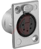XLR Receptacle; Female; 1.063 in. - 70088529 - Allied Electronics, Inc.