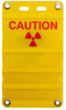 Brady Polycarbonate Rectangle Yellow Radiation Hazard Sign - 8 in Width x 12 in Height - TEXT: CAUTION - 93600 - 754476-93600 - R. S. Hughes Company, Inc.