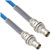 Plenum Cable Assembly TRB Non-Insulated Bulk Head 3-Lug Cable Jack to Jack with Bend Reliefs MIL-STD-1553 .242