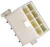 Plug & Socket Connector, Plug, 8 Position, 4.14Mm; Connector Systems Amp - Te Connectivity - 14M4302 - Newark, An Avnet Company