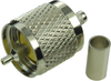 Rf/coaxial, Uhf Plug, Straight, Crimp; Connector Type Multicomp Pro - 92N3378 - Newark, An Avnet Company