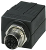 Feed Through Adaptor, M12-Rj45, Jack; Inter Series Connector A Phoenix Contact - 78Y8751 - Newark, An Avnet Company