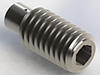 Check Valves; Threaded insert, Threaded insert with nose seal -- ZC-31-0-10/32-SS-BN - Image