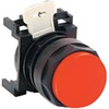 OPERATOR; PUSHBUTTON; 22.5 MM; RED EXTENDED PUSHBUTTON OPERATOR - BLACK BEZEL - 70057377 - Allied Electronics, Inc.