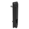 Swinghandle Latch, Large Size - 150 mm , Without Padlock Hasp, Use with Linear Actuator, Locking DIN profile, no lock supplied, Non-Sealed, Zinc Alloy, Powder Coated, Black - H3-60-100-050 - Southco