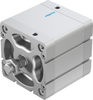 Compact air cylinder - ADN-100-50-A-PPS-A - Festo Corporation