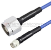 Low PIM N Male to SMA Male LSZH Jacketed Cable 0.141 Formable Low PIM Coax in 200 CM and RoHS Compliant - FMC0102951-200CM - Fairview Microwave Inc.