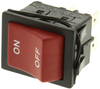 Switch, Rocker, Dpst, 16A, 125V, Red; Switch Operation E-Switch - 41T5383 - Newark, An Avnet Company