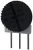 Trimmer Potentiometer, 10Kohm 1Turn Through Hole; Trimpot Type Bourns - 32K8196 - Newark, An Avnet Company