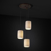 POR-8818-10-BMBO-DBRZ Mini Pendants-3 Light Cluster - 670640 - Capital Lighting, Inc.
