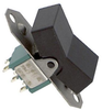 Switch, Rocker, Dpdt, 6A, 250V, Black; Switch Operation Electroswitch - 14C7056 - Newark, An Avnet Company