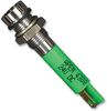 Panel Mount Indicator, Led, 6Mm, Green, 2.2V; Led Color Apem - 16R0121 - Newark, An Avnet Company