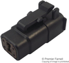 Automotive Housing, Plug, 4Pos, 7.5A; Product Range Deutsch Te Connectivity - 26W9673 - Newark, An Avnet Company
