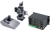 Micromanipulator 3 axis, 25 mm travel, left hand, base mount - M-LSM025A025A025ALHF-T4A - Zaber Technologies, Inc.