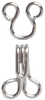 Hooks Only Size 3 - Nickel - HE30NK - Cleaner's Supply, Inc.