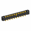10 Pos. Male SIL Vertical Throughboard Conn. Jackscrews -- M80-5000000M1-10-331-00-000 - Image