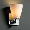 POR-8921-50-CHKR-CROM Sconces-Single Glass - 670656 - Capital Lighting, Inc.