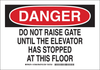 Brady B-555 Aluminum Rectangle White Safety Awareness Sign - 10 in Width x 7 in Height - 127866 - 754473-76406 - R. S. Hughes Company, Inc.