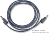 Test Lead, Grey, 1.83M, 60V, 15A; Test Connector Type A Pomona - 50B6696 - Newark, An Avnet Company
