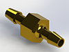 Precision Sapphire Orifices - Dual Barb - SF-14-BR - O'Keefe Controls Co.