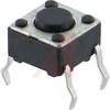 Switch, Sub-Mini Tactile, 0.169 Height,6x6MM, 50MA@12VDC, 130 Operating Force -- 70128182