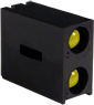3MM BI-LEVEL YEL HOUSING LED - WP934GO/2YD - Kingbright Corporation