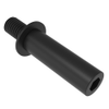 Rotary Push-to-Close Latch Striker, Medium Size, Steel, Zinc Nickel, Black - R4-90-514-15 - Southco