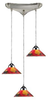 1477/3JAS Mini Pendants-3 Light Cluster - 423217 - Capital Lighting, Inc.