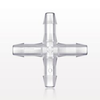 Cross Connector, Barbed - 97357 - Qosina Corp.