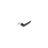 Quarter-Turn Cam Latch, Key Locking  L-handle, 23mm  Grip, Not Sealed, Zinc Alloy, Powder Coat, Black - E5-9-715-520-13 - Southco