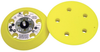 3M Hookit 82659 Medium Yellow Disc Pad - 5 in DIA - 3/4 in Thick - External Thread Attachment - 051144-82659 - R. S. Hughes Company, Inc.