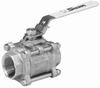3-Piece Full Port Ball Valve -- Model  1/4