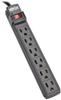 Power It! 6-Outlet Power Strip, 6 ft. Cord, Black Housing -- PS66B