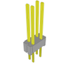 Headers, Male Pins - 612-MTMS-102-54-G-D-326-ND - DigiKey
