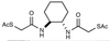 (+/-)-trans-1,2-Bis(thioacetateacetamido)cyclohexane -- 7532 - Image