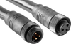 Sensor Cord, 3P, 7/8 Plug-Rcpt, 32.8 ; Connector Type A Amphenol Sine/tuchel - 47AC7666 - Newark, An Avnet Company
