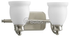 Two-Light Wall Bracket Light Fixture - P2994-09 - bulbs.com