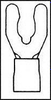 Terminal, Spade/fork, #8, Crimp, Blue; Product Range Amp Te Connectivity - 96F7732 - Newark, An Avnet Company