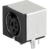 5-pole, Socket, PCB terminals, DIN Plug/Socket -- 4850.2510 - Image