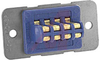 connector,rack and panel,plug w/ribbon cont,barrier polar,solder eyelets,8 cont - 70144700 - Allied Electronics, Inc.