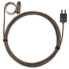 Digi-Sense Type-J Hose Clamp Probe 1.25 - 2.25 OD Mini Conn GRD 10Ft SS Braid Cable -- GO-08469-40