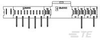 PCB Headers & Receptacles - 6646900-1 - TE Connectivity