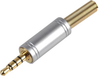 Phone Audio Connector, Plug, 4Pos, Cable; No. Of Contacts Multicomp Pro - 69AC6424 - Newark, An Avnet Company