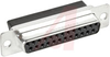Crimp D Connector (Female Tinned Metal Shell) 25 position - 70070146 - Allied Electronics, Inc.